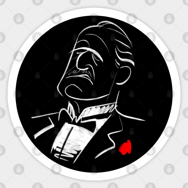 The Godfather....An Offer You Can't Refuse Sticker by marat